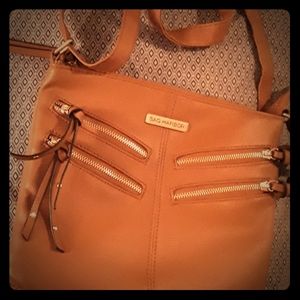 Cognac "SAG HARBOR" Crossbody Bag